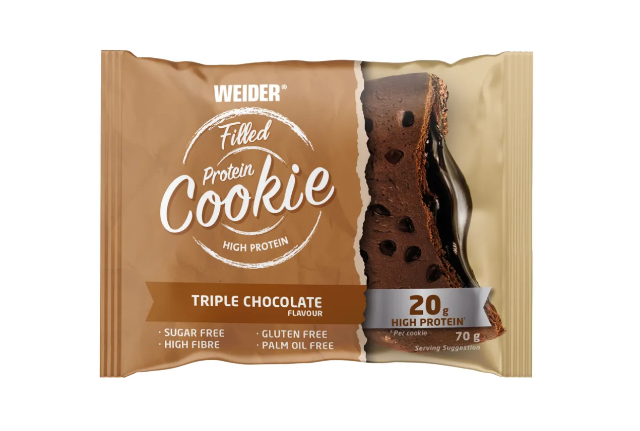 Filled Protein Cookie Triple Chocolate