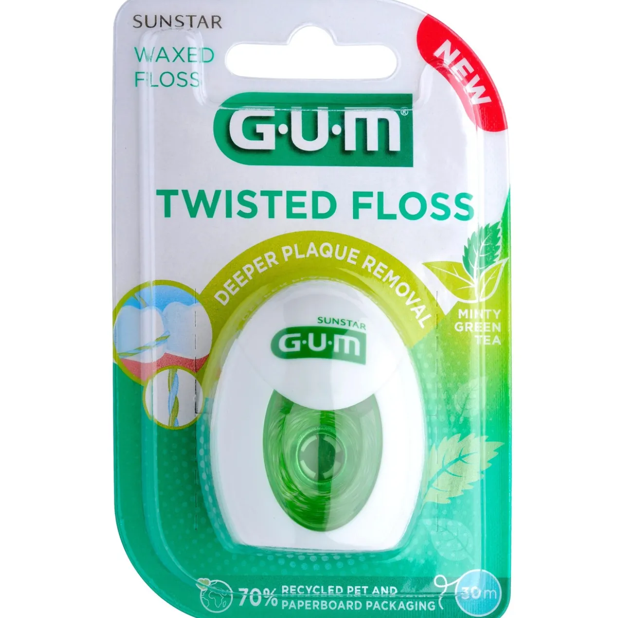 Fio Dentário Twisted Chá Verde