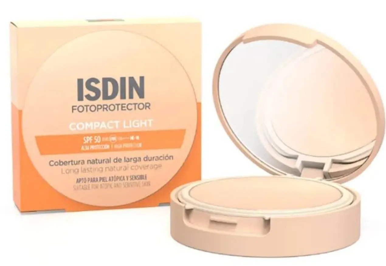Fotoprotetor Compact SPF 50+ Protetor solar com cor