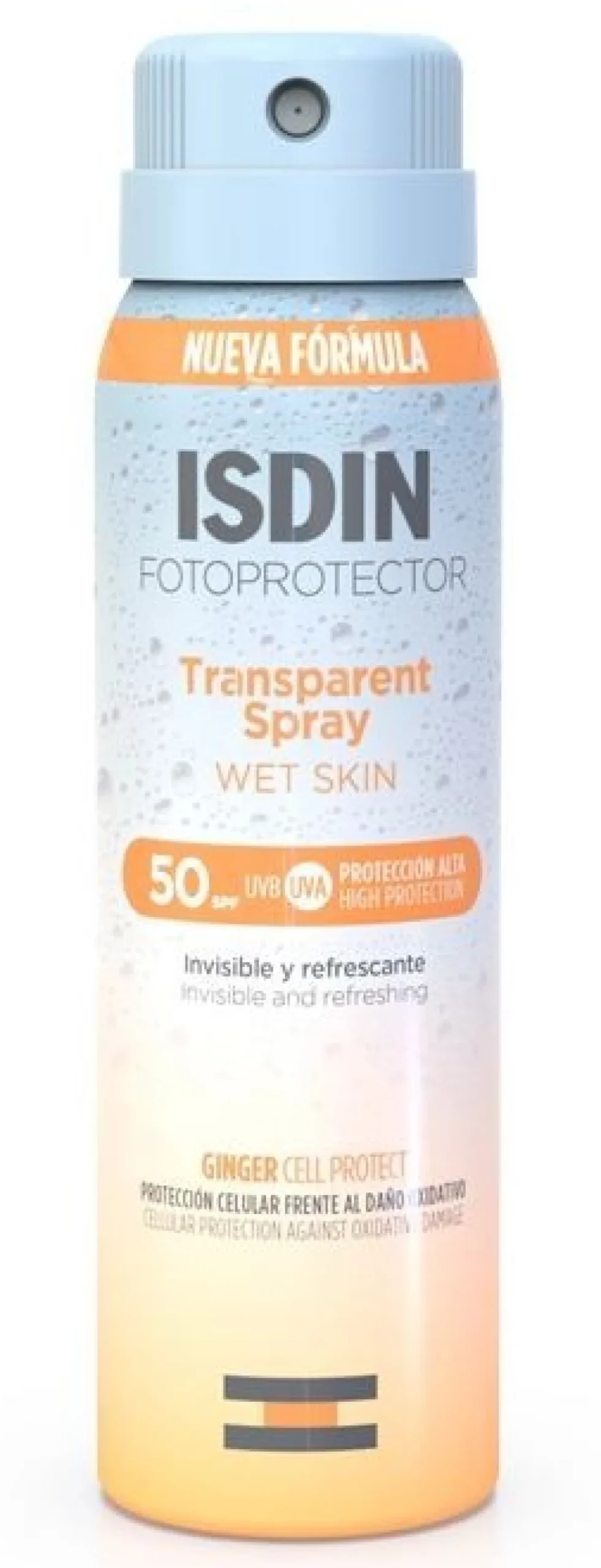 Fotoprotetor Transparente Spray Wet Skin SPF50+