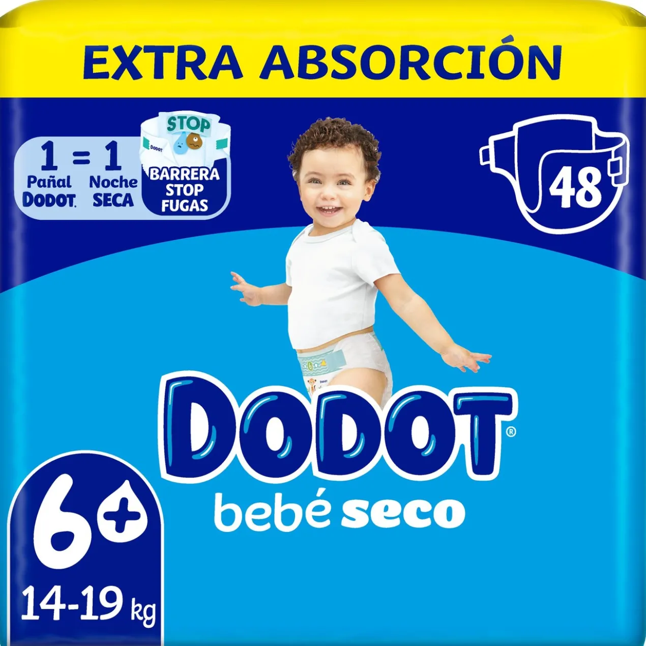 Fralda Bebé Seco 6+ (+14 kg)