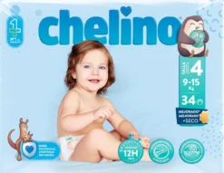 Fralda de Bebê Engatinhando Tamanho 4