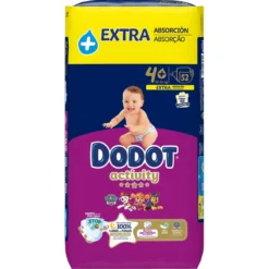 Fraldas Activity Extra Absorção Tamanho 4+