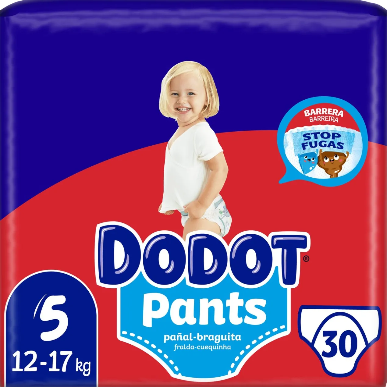 Fraldas Pants Cueca T5 (12-17Kg)