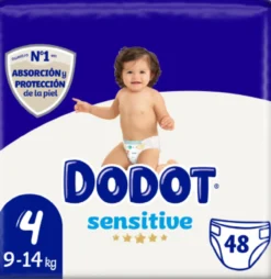Fraldas Sensitive Tamanho 4