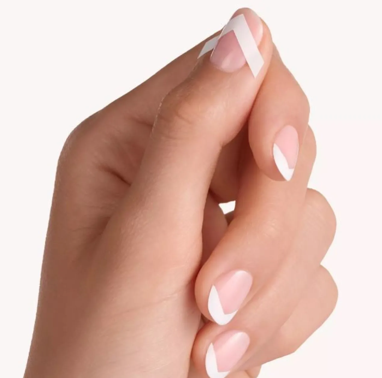 French Manicure Autocolantes