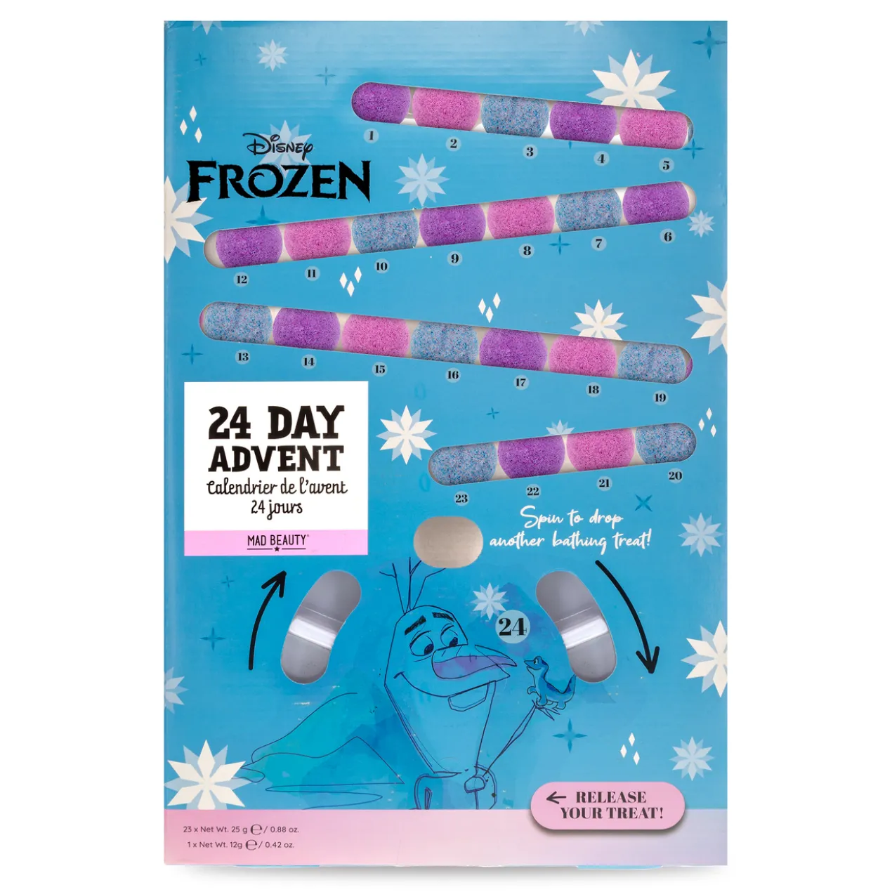 Frozen Snowball Calendário do Advento