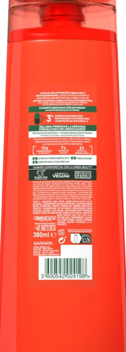 Fructis Champô Adeus Danos
