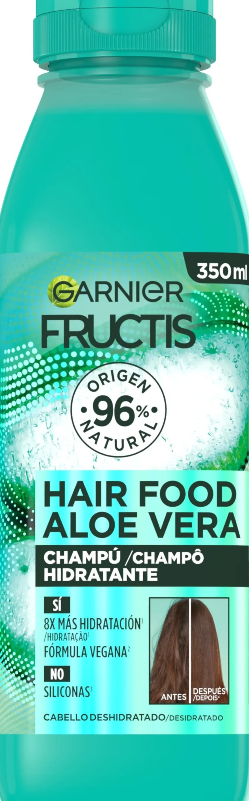 Fructis Hair Food Aloe Vera Champô Hidratante