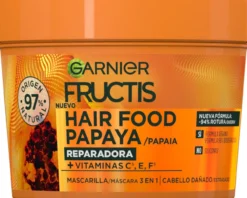 Fructis Hair Food Máscara Capilar 3 em 1 Papaia