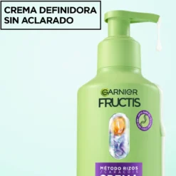 Fructis Método Caracóis Creme de Secagem ao Ar Passo 3