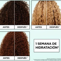 Fructis Tratamento Caracóis Máscara N.º2 para Caracóis Hidratados