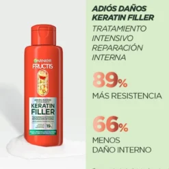 Fructis Tratamento Intensivo Keratin Filler Adeus Danos com Óleo de Marula