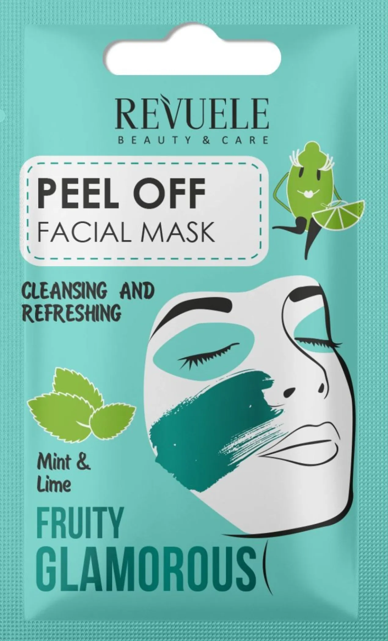 Fruity Glamorous Peel Off Máscara Facial com Menta e Lima