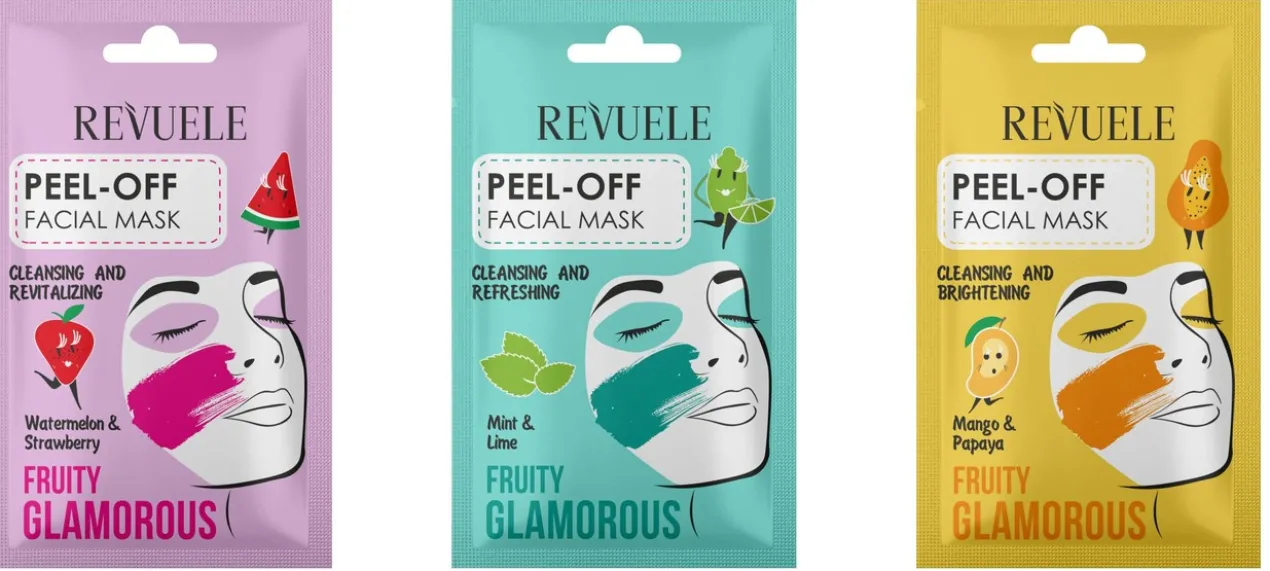 Fruity Glamorous Peel Off Máscara Facial com Menta e Lima