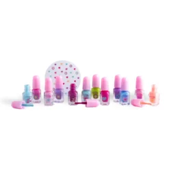 Fun Colorful Flower Set de Unhas