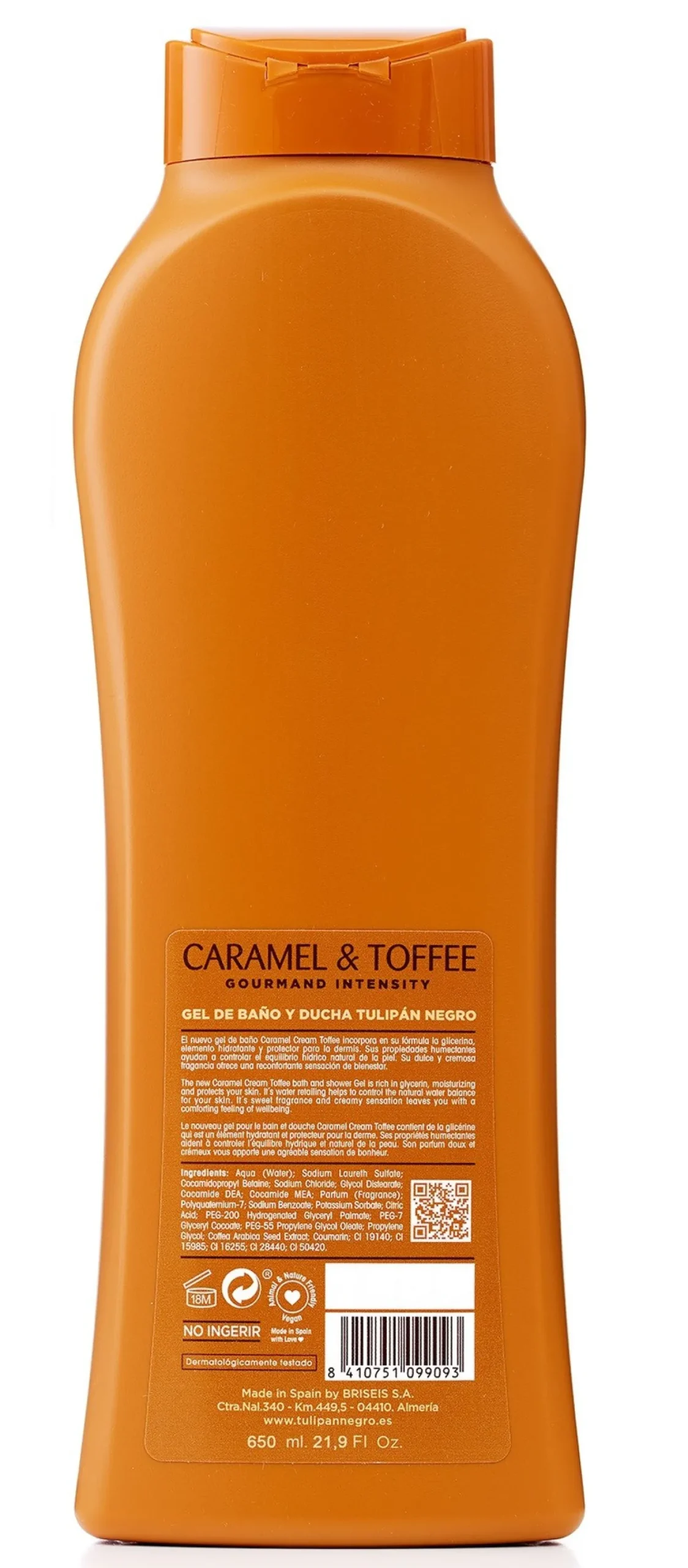 Gel de Banho Caramel Cream Toffee