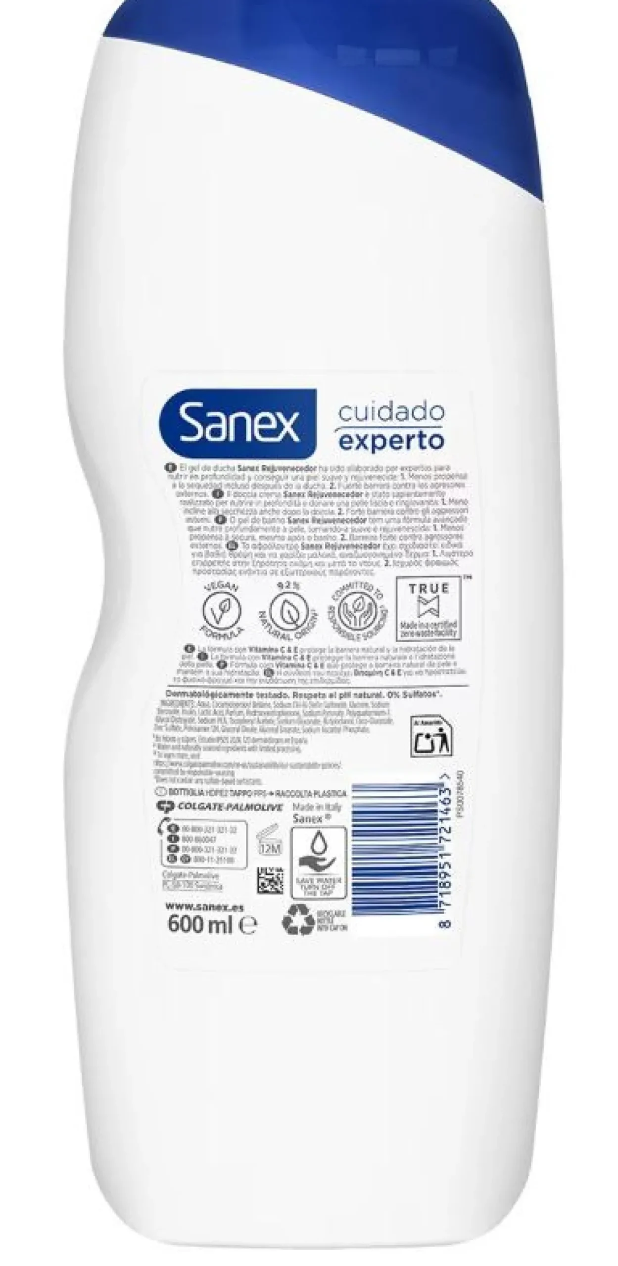 Gel de Banho Cuidado Experto Rejuvenescedor