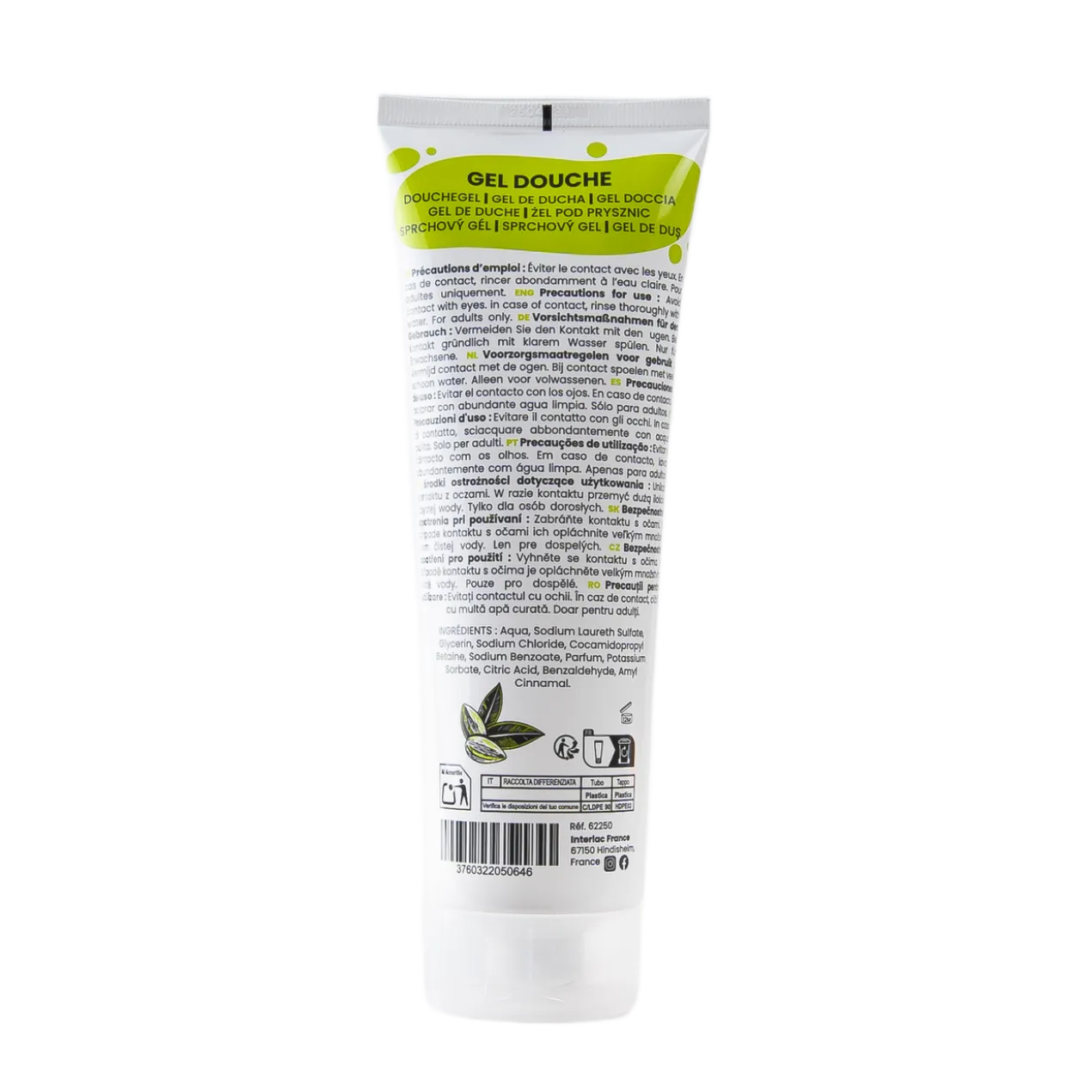 Gel de Banho de Amêndoas