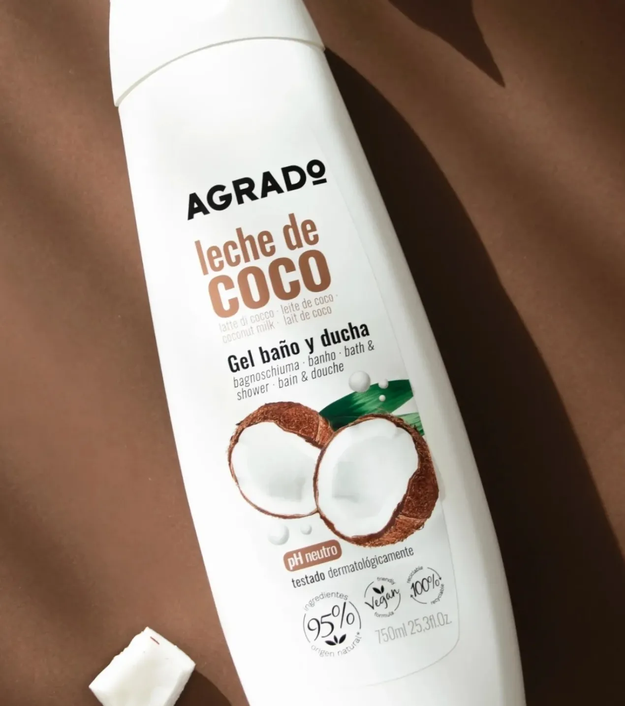 Gel de banho e duche Leite de coco