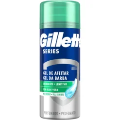 Gel de Barbear Calmante com Aloe Vera