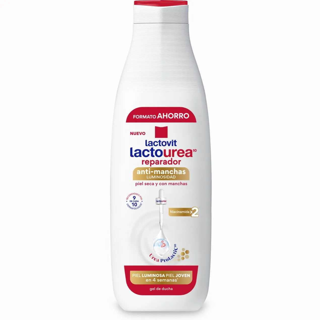 Gel de Duche Antimanchas Luminosidade Lactourea