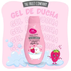 Gel de Duche Morango e Natas