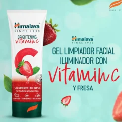 Gel de Limpeza Facial Vitamina C Morango