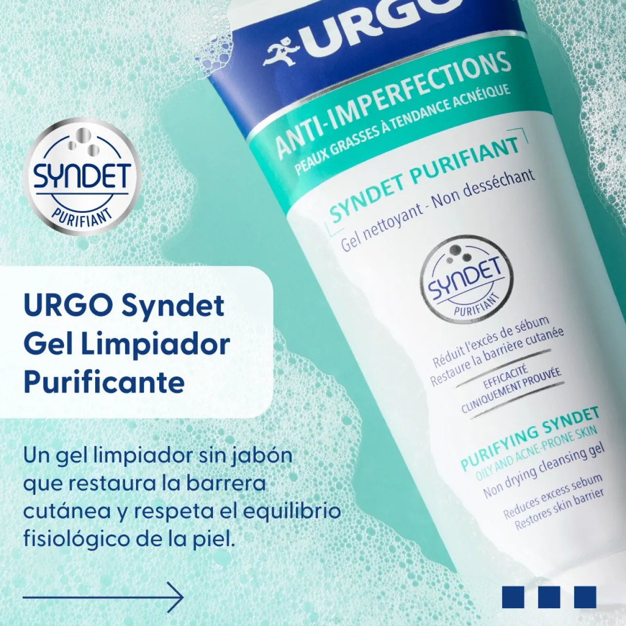 Gel de Limpeza Sydnet Purificante Anti Imperfeições Pele Oleosa