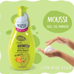 Gel de mãos em Mousse