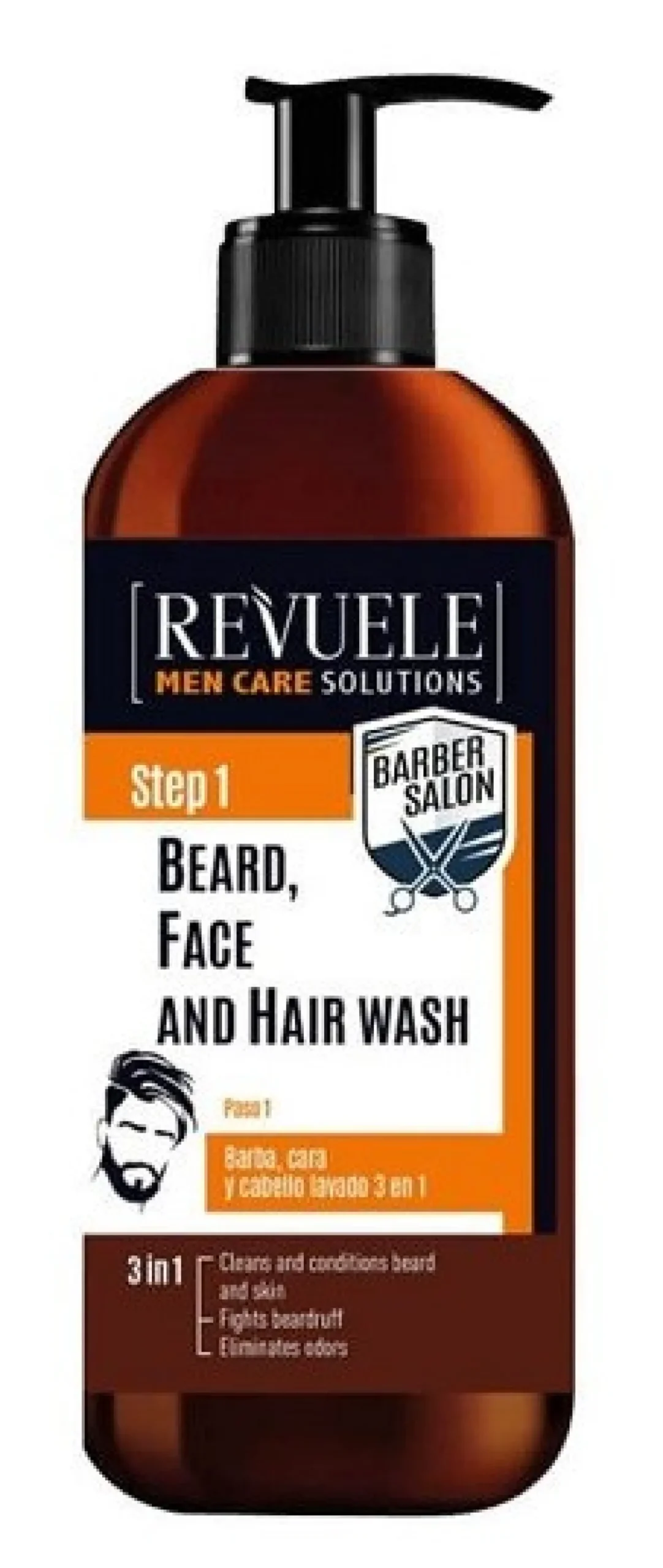 Gel 3 em 1 Barba + Cabelo + Rosto