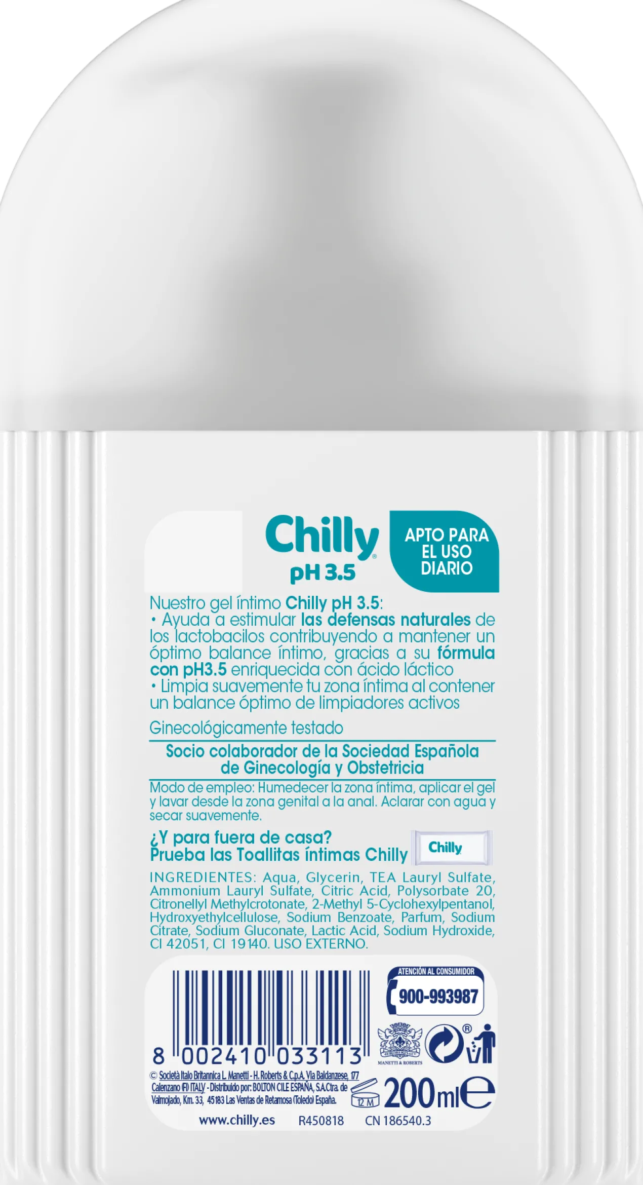 Gel Intimate Extra Protection pH 3,5