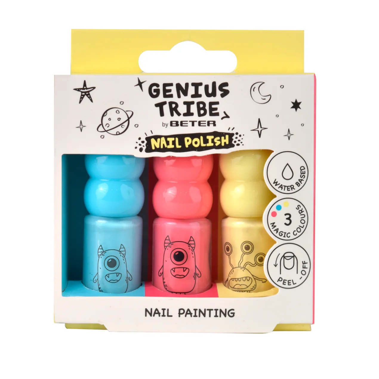 Genius Tribe Conjunto de Vernizes de Unhas