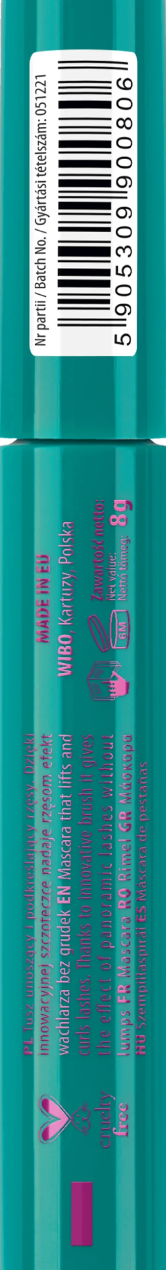 Get Sexy Máscara de Pestanas Volume & Curling