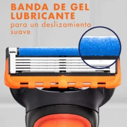 Gillette Fusion5 Pack Poupança 7+1 Recargas para Máquinas de Barbear