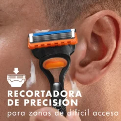 Gillette Fusion5 Pack Poupança 7+1 Recargas para Máquinas de Barbear
