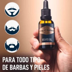 Gillette King C. Óleo de Barba Para Homem