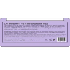 Glam Bronzer Trio Pó Bronzeador com Brilho