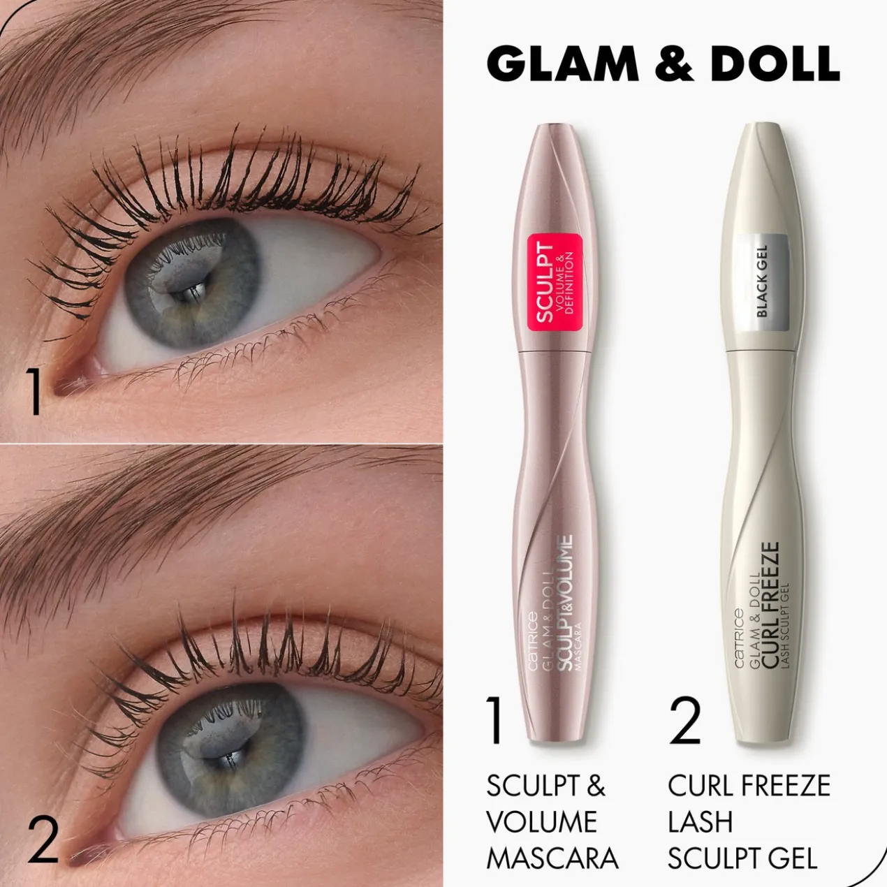 Glam & Doll Curl Freeze Gel Esculpir Pestanas