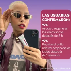 Glow Lips Berry Lábios com Efeito Glow SPF30