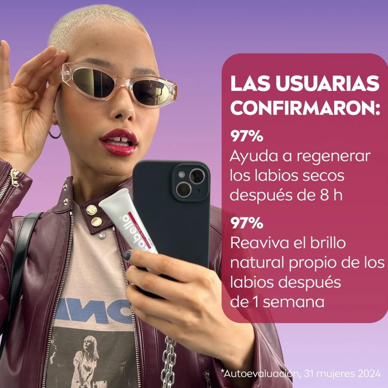 Glow Lips Berry Lábios com Efeito Glow SPF30
