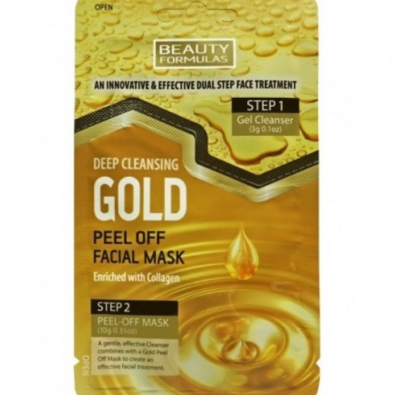 Gold Máscara Peel Off Limpeza Profunda