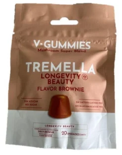Gomas Antienvelhecimento Sabor Brownie