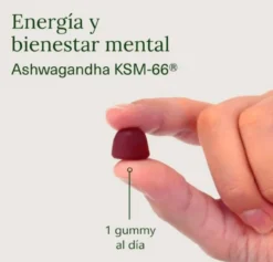 Gomas Ashwagandha KSM-66 Sabor Cereja
