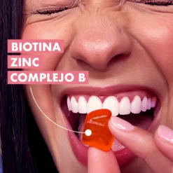 Gomas de Vitaminas para o Cabelo e Unhas