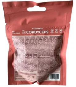 Gomas Energia Natural Cordyceps Sabor Café