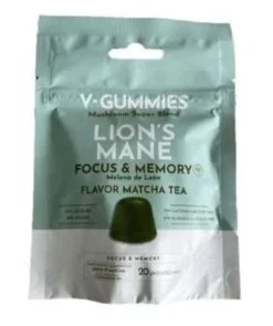 Gomas Focus & Memory Juba De Leão Sabor Matcha