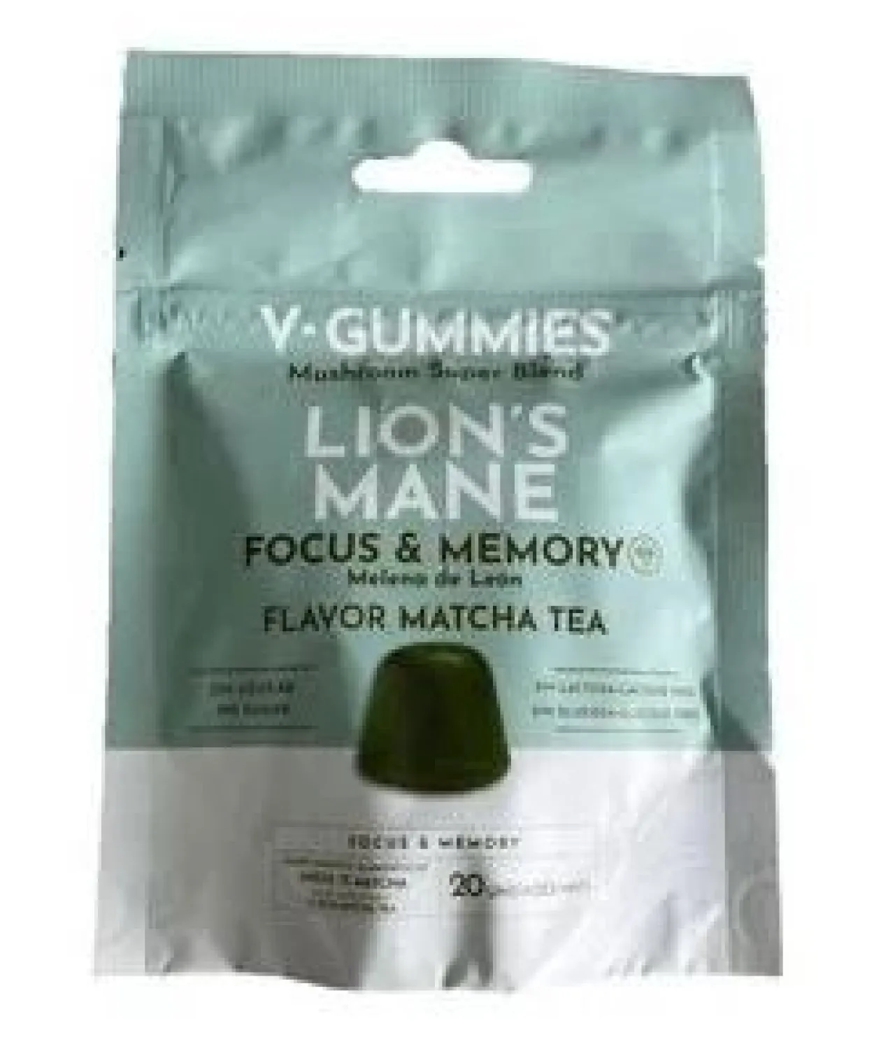 Gomas Focus & Memory Juba De Leão Sabor Matcha
