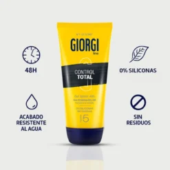 Gomina Controlo Total Gel Fixador 48H XXL