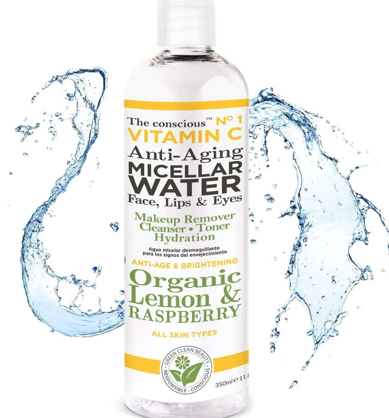 Água Micelar Desmaquilhante com Vitamina C